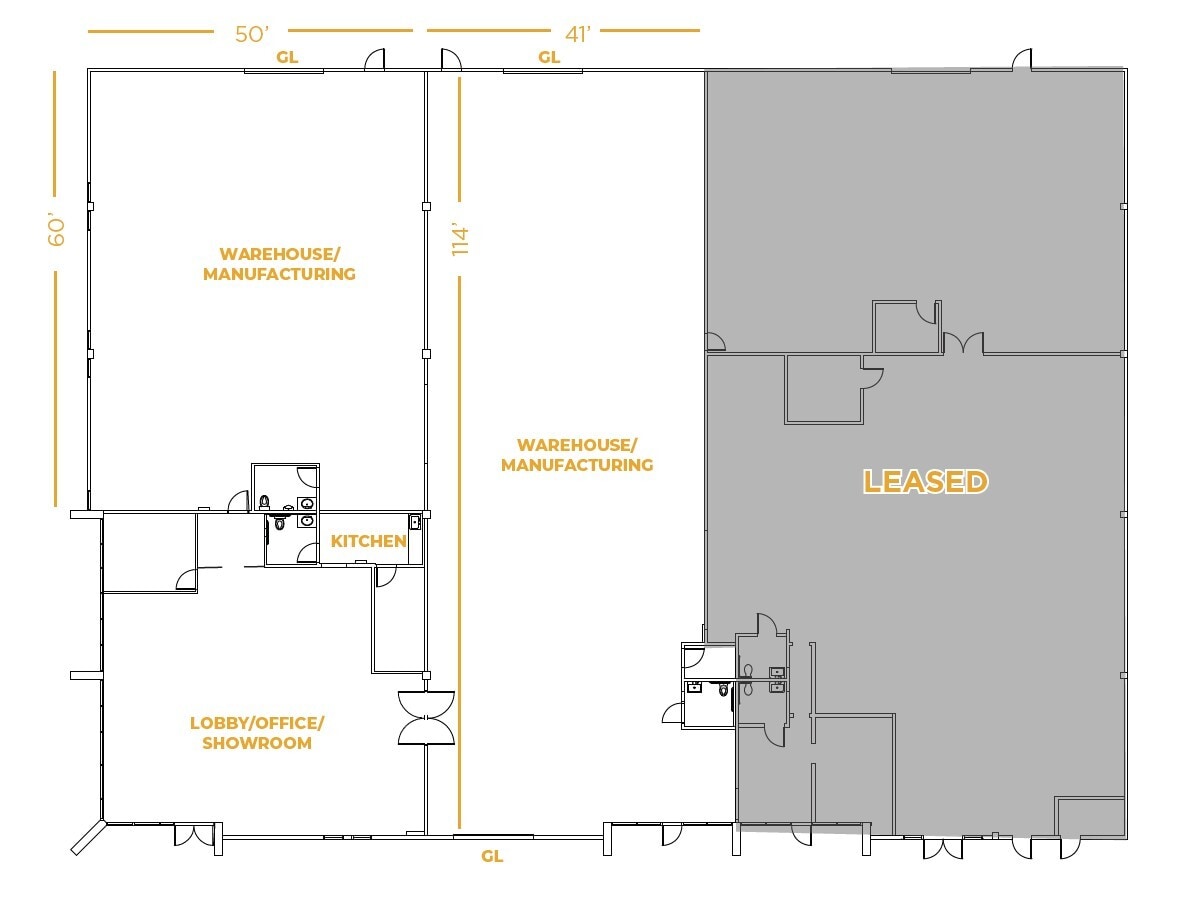 470 Vandell Way, Campbell, CA for lease Floor Plan- Image 1 of 5