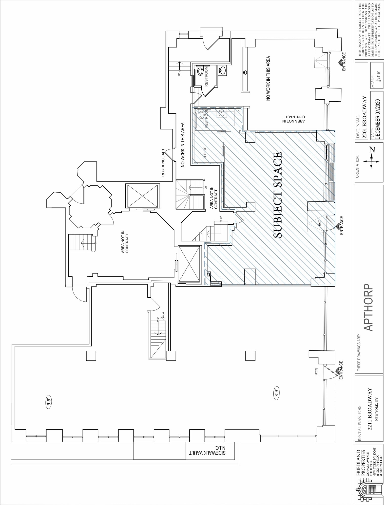 390 West End Ave, New York, NY à louer Plan d’étage- Image 1 de 1