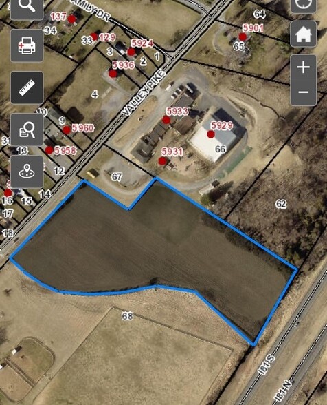 6043 Valley Pike, Stephens City, VA for sale - Aerial - Image 1 of 6