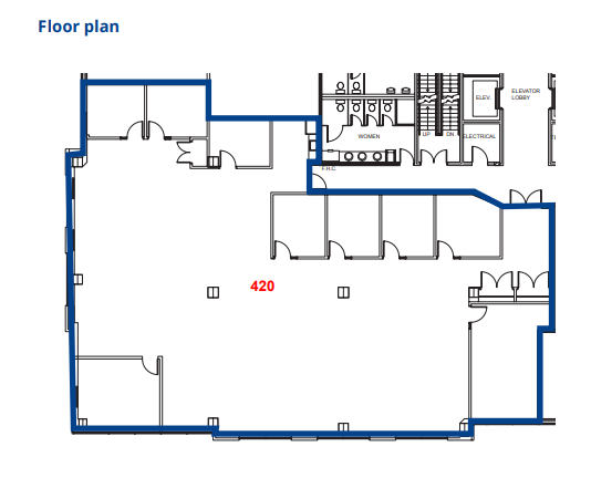 5770 Hurontario St, Mississauga, ON for lease Floor Plan- Image 1 of 1