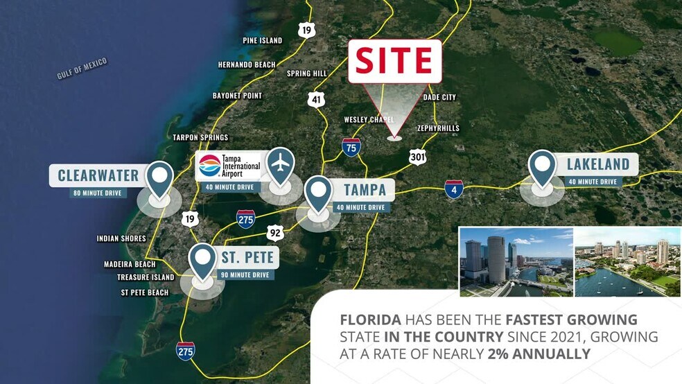 SR-56 & Morris Bridge Rd, Wesley Chapel, FL à louer - Vidéo sur l’inscription commerciale - Image 2 de 3