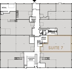 350 SE Mill St, Portland, OR à louer Plan d’étage- Image 1 de 1