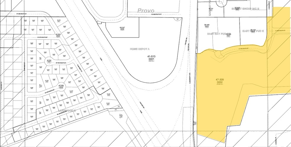 34 E 1700 S, Provo, UT for lease - Plat Map - Image 2 of 6