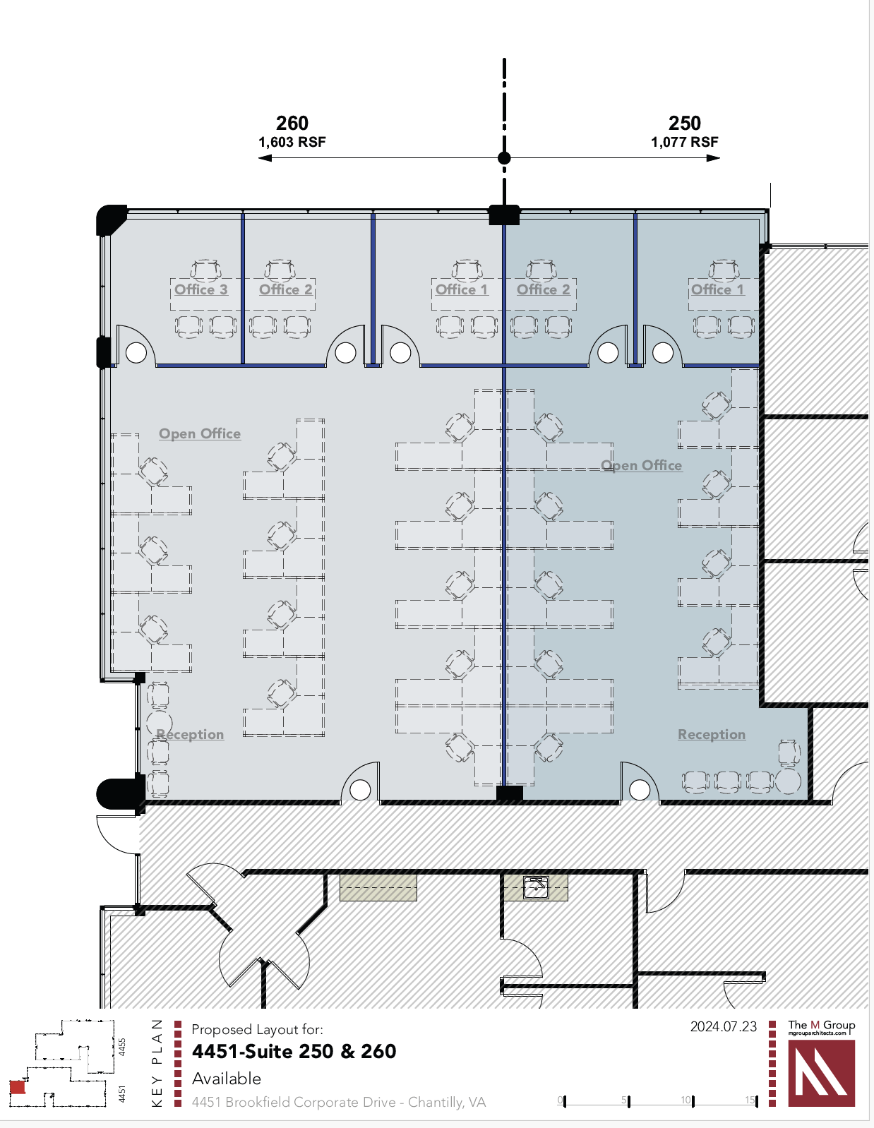 4451 Brookfield Corporate Dr, Chantilly, VA for lease Floor Plan- Image 1 of 2