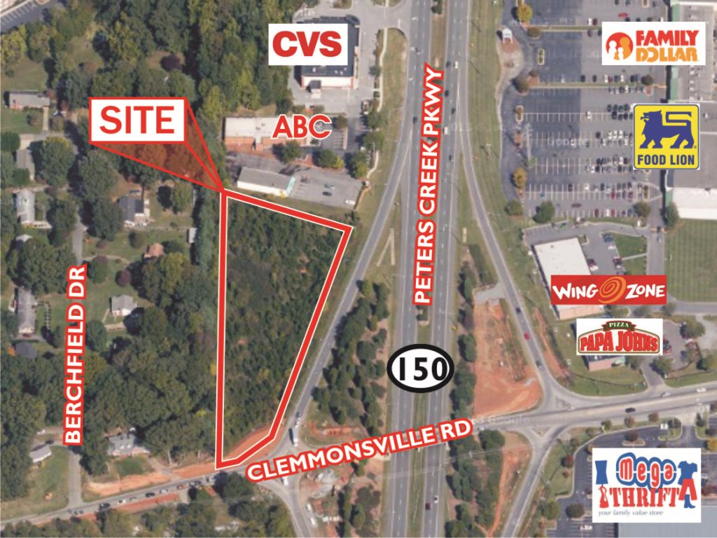 3196 Peters Creek Pky, Winston-Salem, NC à vendre Photo du bâtiment- Image 1 de 7