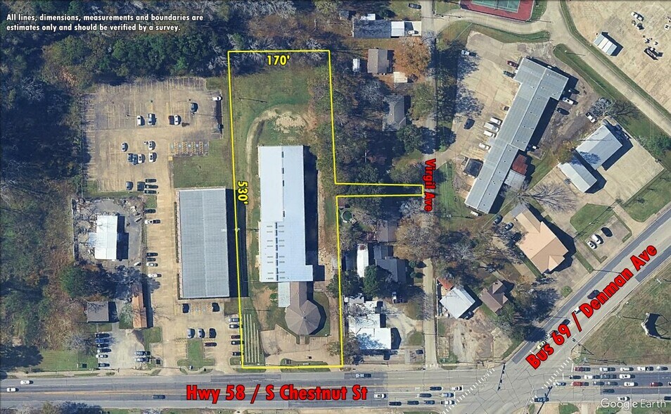 1208 S Chestnut St, Lufkin, TX à vendre - Photo du bâtiment - Image 2 de 108
