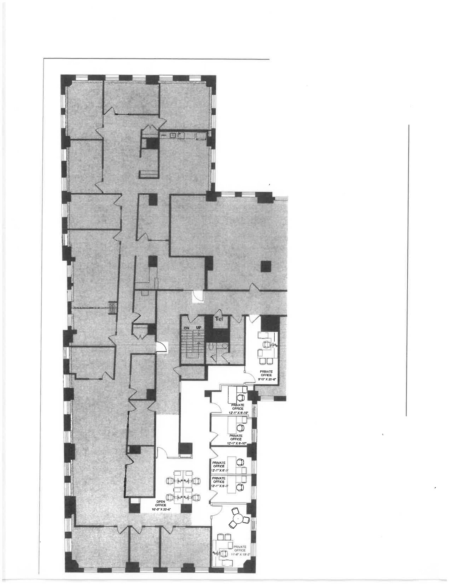 121 W Wacker Dr, Chicago, IL à louer Plan de site- Image 1 de 1