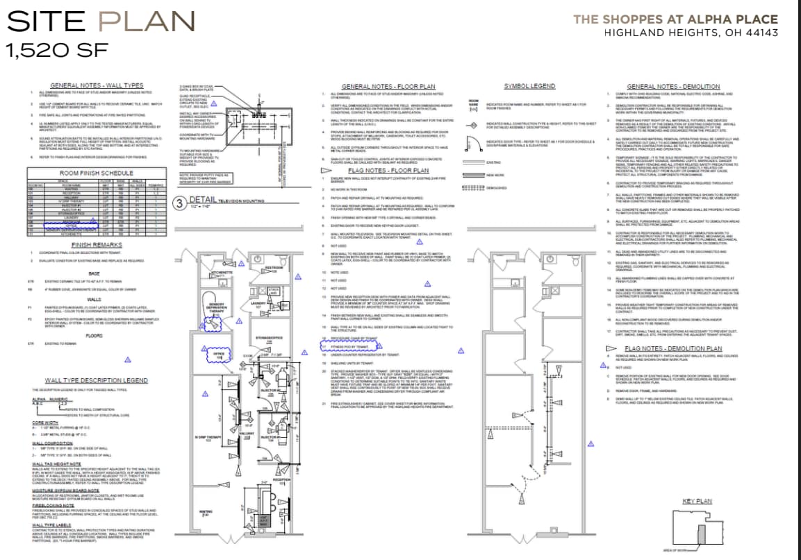 759-787 Alpha Dr, Cleveland, OH à louer Plan d’étage- Image 1 de 1