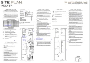759-787 Alpha Dr, Cleveland, OH à louer Plan d’étage- Image 1 de 1