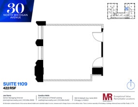 30 N Michigan Ave, Chicago, IL for lease Floor Plan- Image 1 of 1