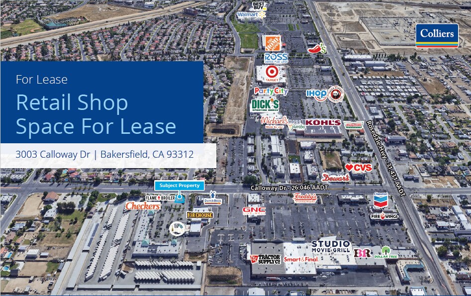 3003 Calloway Dr, Bakersfield, CA for lease Building Photo- Image 1 of 3