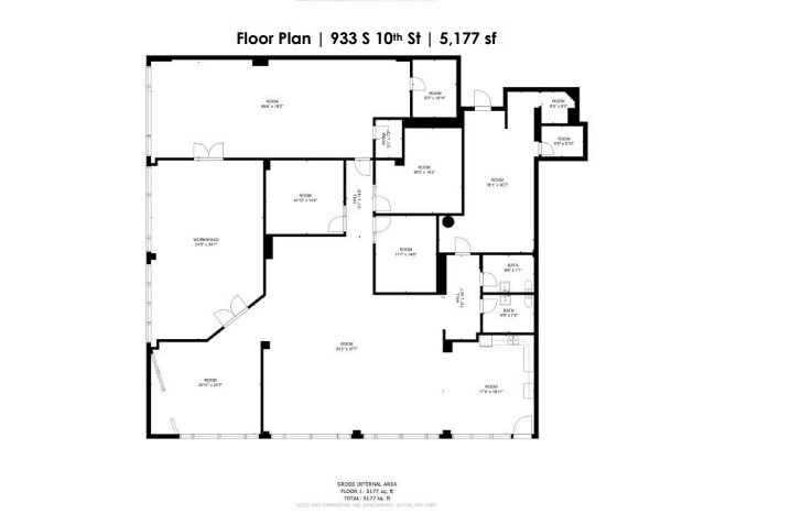 921 Marquette Ave, Minneapolis, MN à louer Plan d’étage- Image 1 de 1