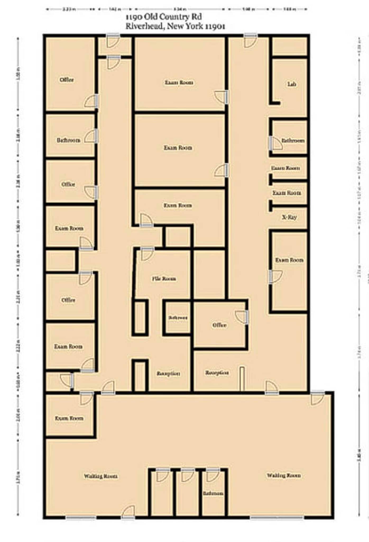 1190 Old Country CR-58 Rd, Riverhead, NY for lease Floor Plan- Image 1 of 1