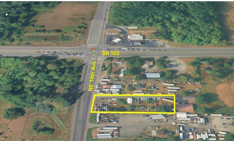 21707 NE 10th Ave, Ridgefield, WA for sale - Aerial - Image 2 of 4
