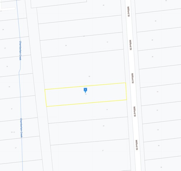 33-35-39 Milford St, Binghamton, NY à vendre - Plan cadastral - Image 2 de 2