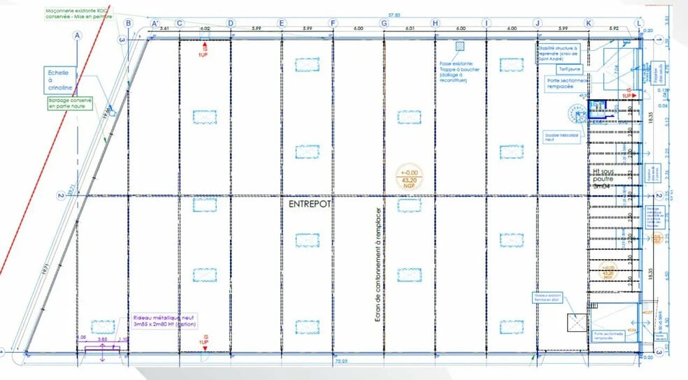 6 Avenue Armand Esders, Le Blanc-Mesnil for lease - Floor Plan - Image 3 of 3
