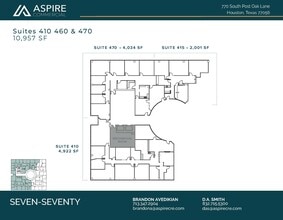770 S Post Oak Ln, Houston, TX for lease Floor Plan- Image 2 of 3