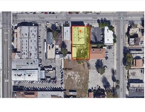 431 W 10th St, San Bernardino, CA - Aerial map view