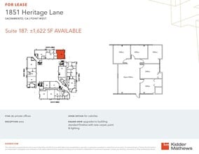 1851 Heritage Ln, Sacramento, CA for lease Floor Plan- Image 1 of 1