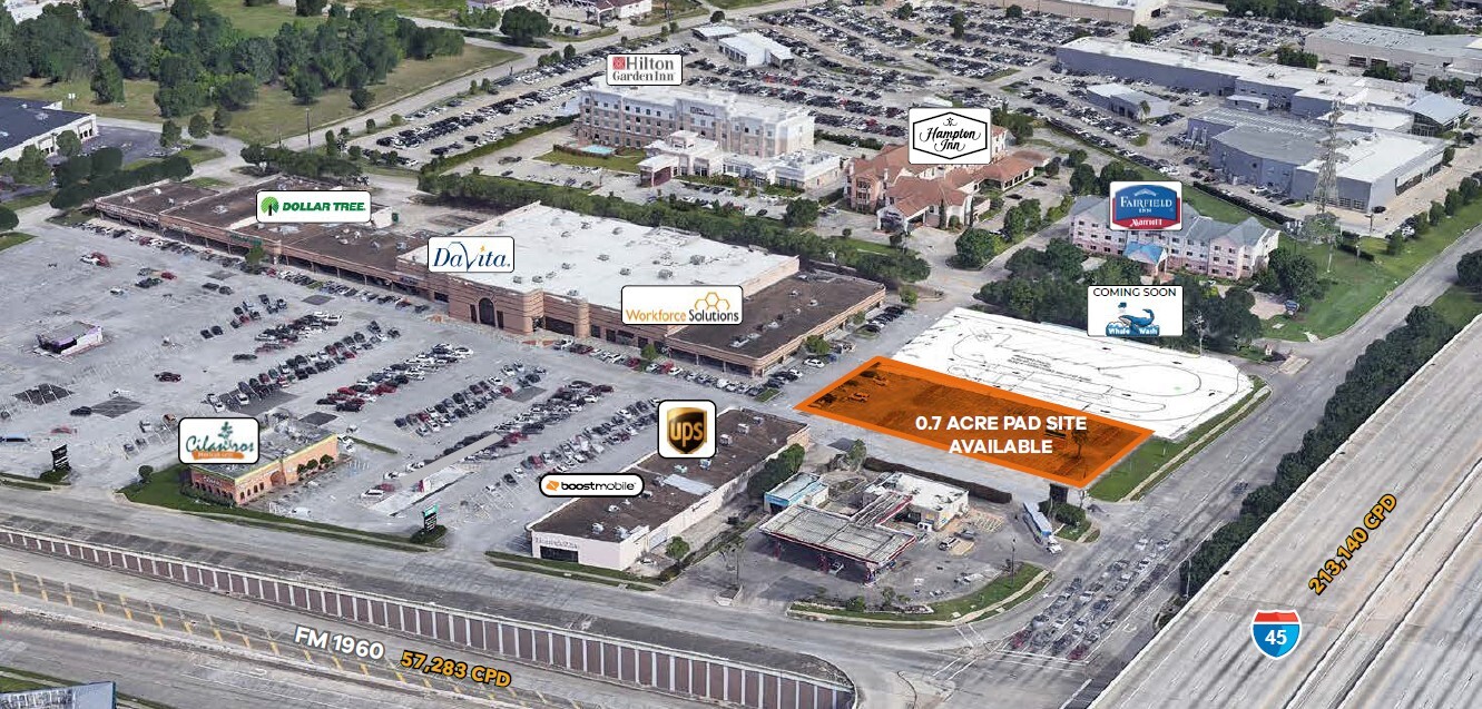 NWC OF INTERSTATE 45N, Houston, TX for lease Primary Photo- Image 1 of 2