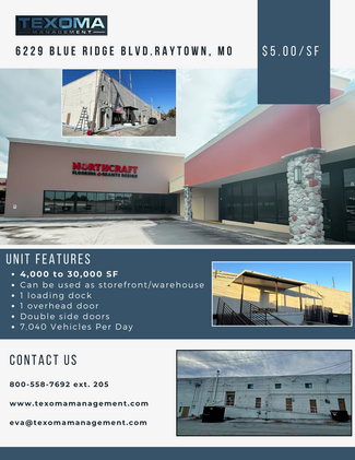 More details for 6215-6245 Blue Ridge Blvd, Raytown, MO - Office/Retail, Retail for Lease