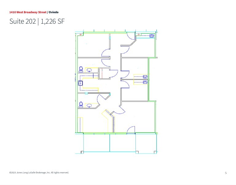 1410 W Broadway St, Oviedo, FL for lease Floor Plan- Image 1 of 1