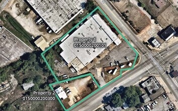 1505 Buncombe Rd, Greenville, SC - Aérien Vue de la carte