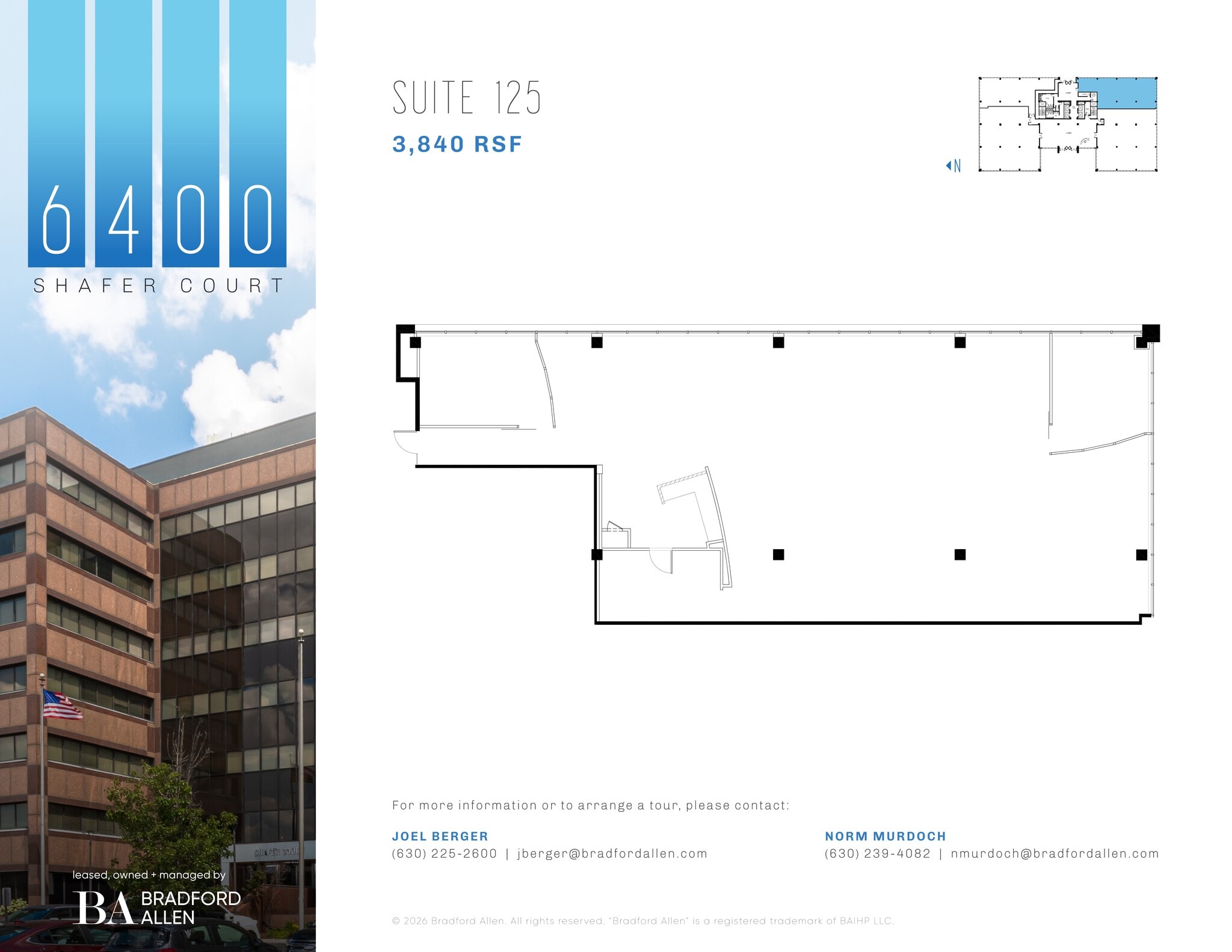 6400 Shafer Ct, Rosemont, IL for lease Floor Plan- Image 1 of 1