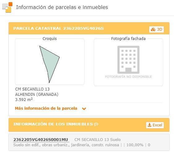 Pago Chacon, 1, Alhendín, Granada à vendre - Plan de site - Image 3 de 3