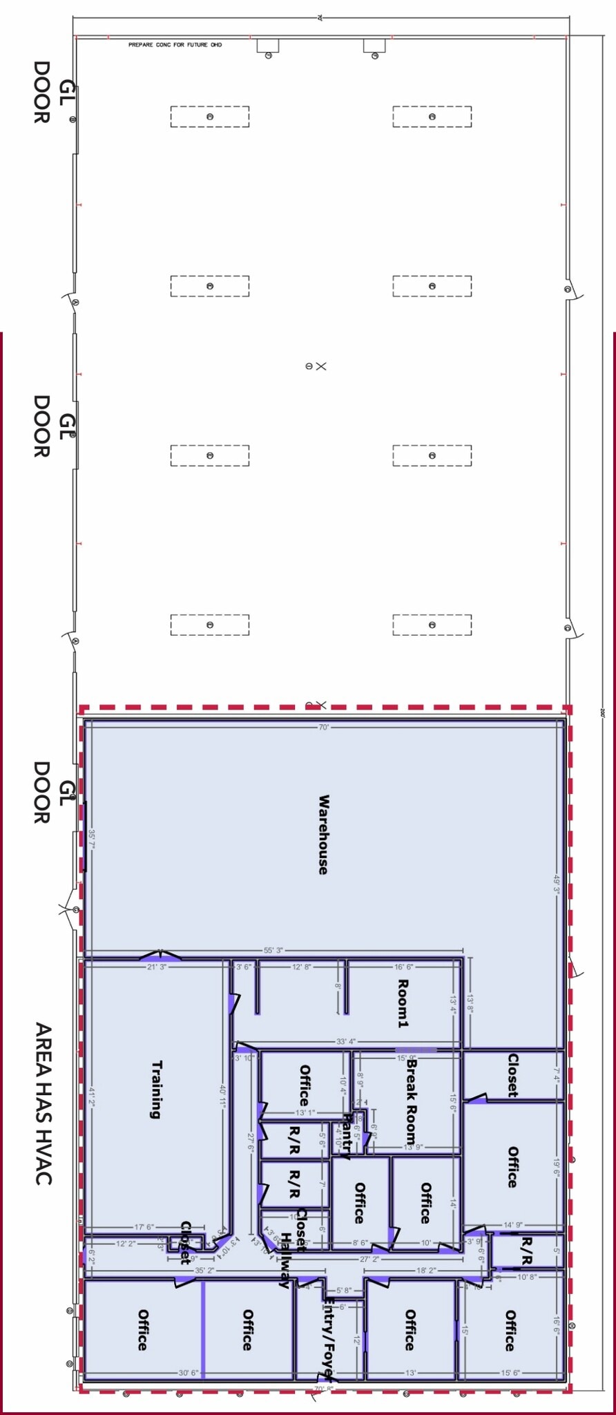 941 Hensley Ln, Wylie, TX à louer Plan d’étage- Image 1 de 1