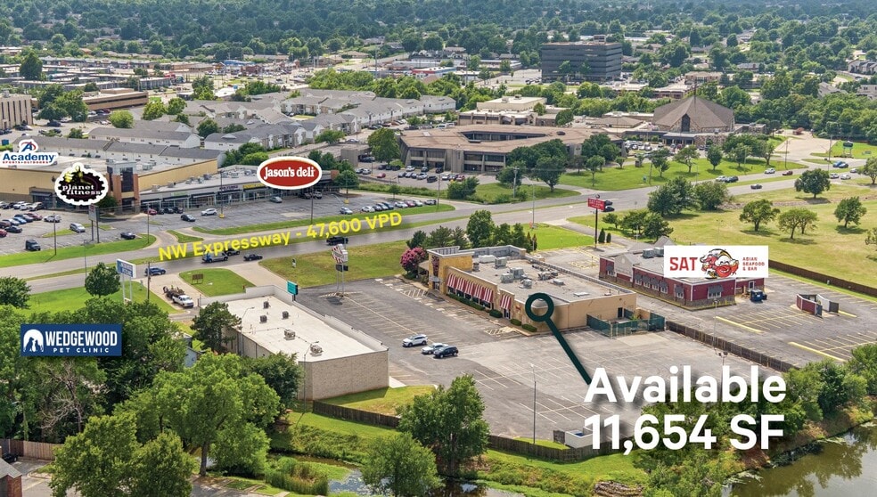 4239 NW Expressway St, Oklahoma City, OK for sale - Aerial - Image 2 of 2