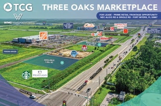 More details for 17001 Three Oaks Marketplace Dr, Fort Myers, FL - Land for Lease