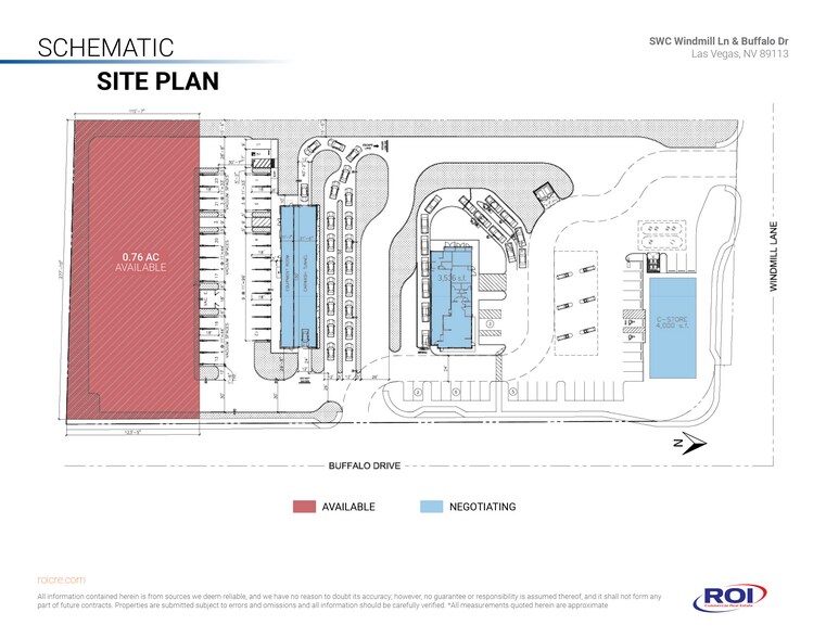 Windmill Lane, Las Vegas, NV à louer - Plan de site - Image 2 de 2