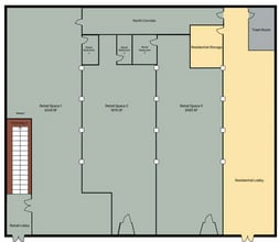 316 12th St, Oakland, CA à louer Plan d’étage- Image 2 de 6