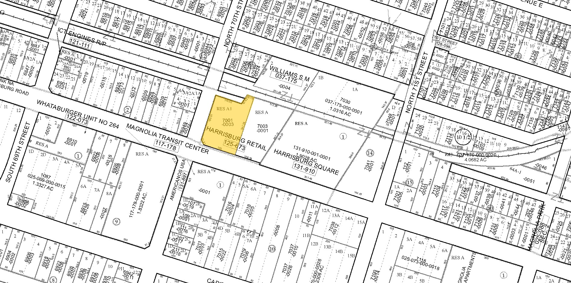7001 Harrisburg Blvd, Houston, TX for sale Plat Map- Image 1 of 1
