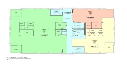 6751 Parker Farm Dr, Wilmington, NC à louer Plan d’étage- Image 1 de 8