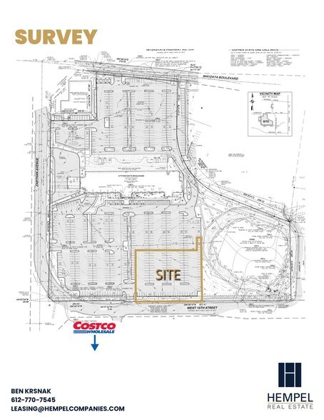 5775 Wayzata Blvd, Saint Louis Park, MN à vendre - Plan de site - Image 2 de 2
