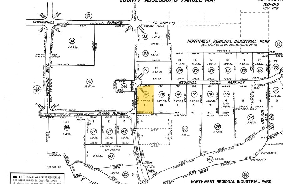 3130 Regional Pky, Santa Rosa, CA for lease - Plat Map - Image 2 of 7