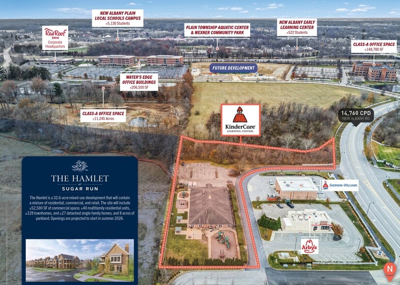 5524 New Albany Rd, New Albany, OH à vendre - Photo du bâtiment - Image 3 de 7