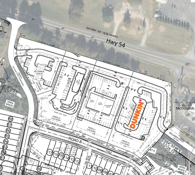 Hwy 54, Hogansville, GA for lease - Building Photo - Image 2 of 2