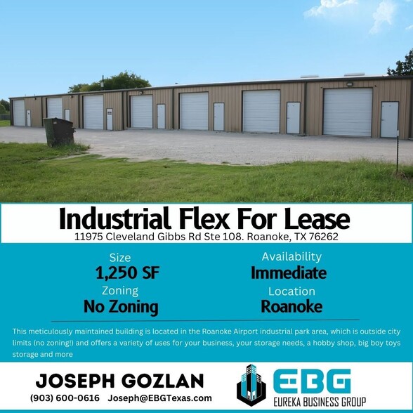 11975 Cleveland Gibbs Rd, Roanoke, TX for lease - Building Photo - Image 1 of 12