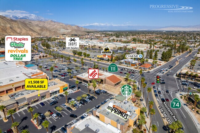 Plus de détails pour 72990 El Paseo, Palm Desert, CA - Commerce de détail à louer