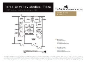 5410 N Scottsdale Rd, Paradise Valley, AZ for lease Floor Plan- Image 1 of 1
