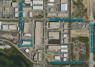 11010 46th St SE, Calgary, AB - AÉRIEN Vue de la carte - Image1