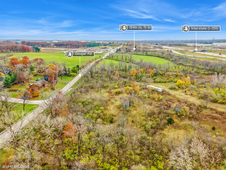 15532 S Gougar Rd, Homer Glen, IL for sale - Aerial - Image 3 of 46