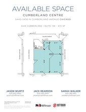 5440 N Cumberland Ave, Chicago, IL for lease Floor Plan- Image 1 of 1