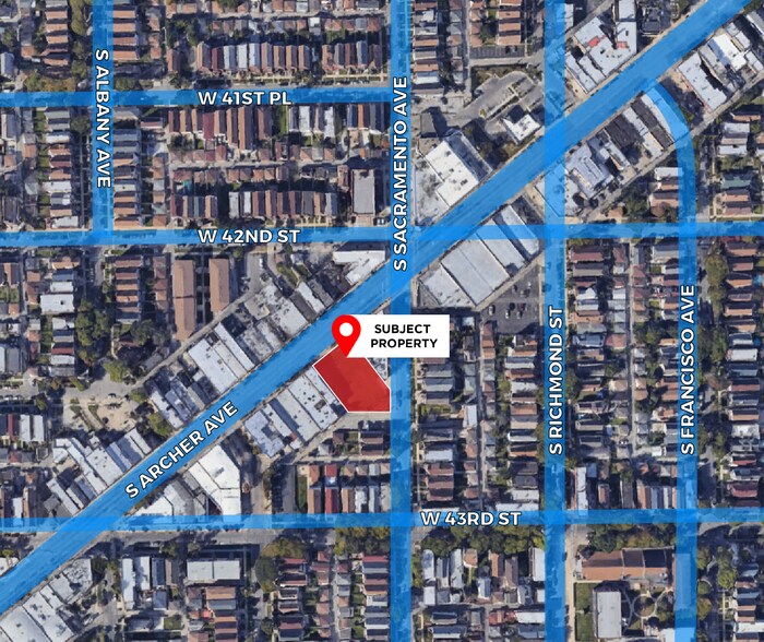 4221-4227 S Archer Ave, Chicago, IL à vendre - Photo du bâtiment - Image 1 de 3