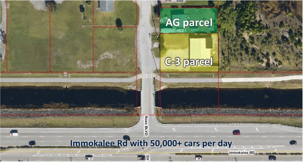 100-110 Rose Blvd, Naples, FL à vendre - Aérien - Image 2 de 2