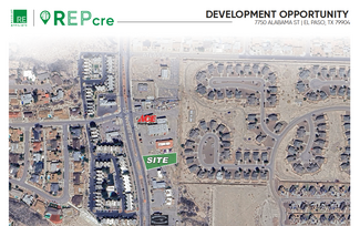 Plus de détails pour 7750 Alabama St, El Paso, TX - Terrain à vendre