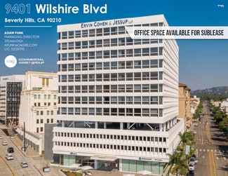 Plus de détails pour 9401 Wilshire Blvd, Beverly Hills, CA - Bureau à louer